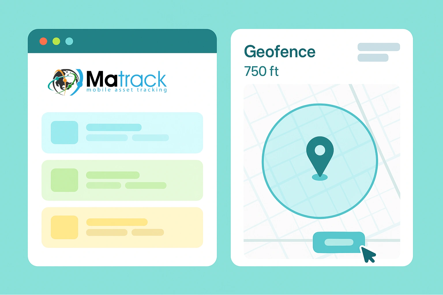 GEOFENCE UI · ZONE ALERT