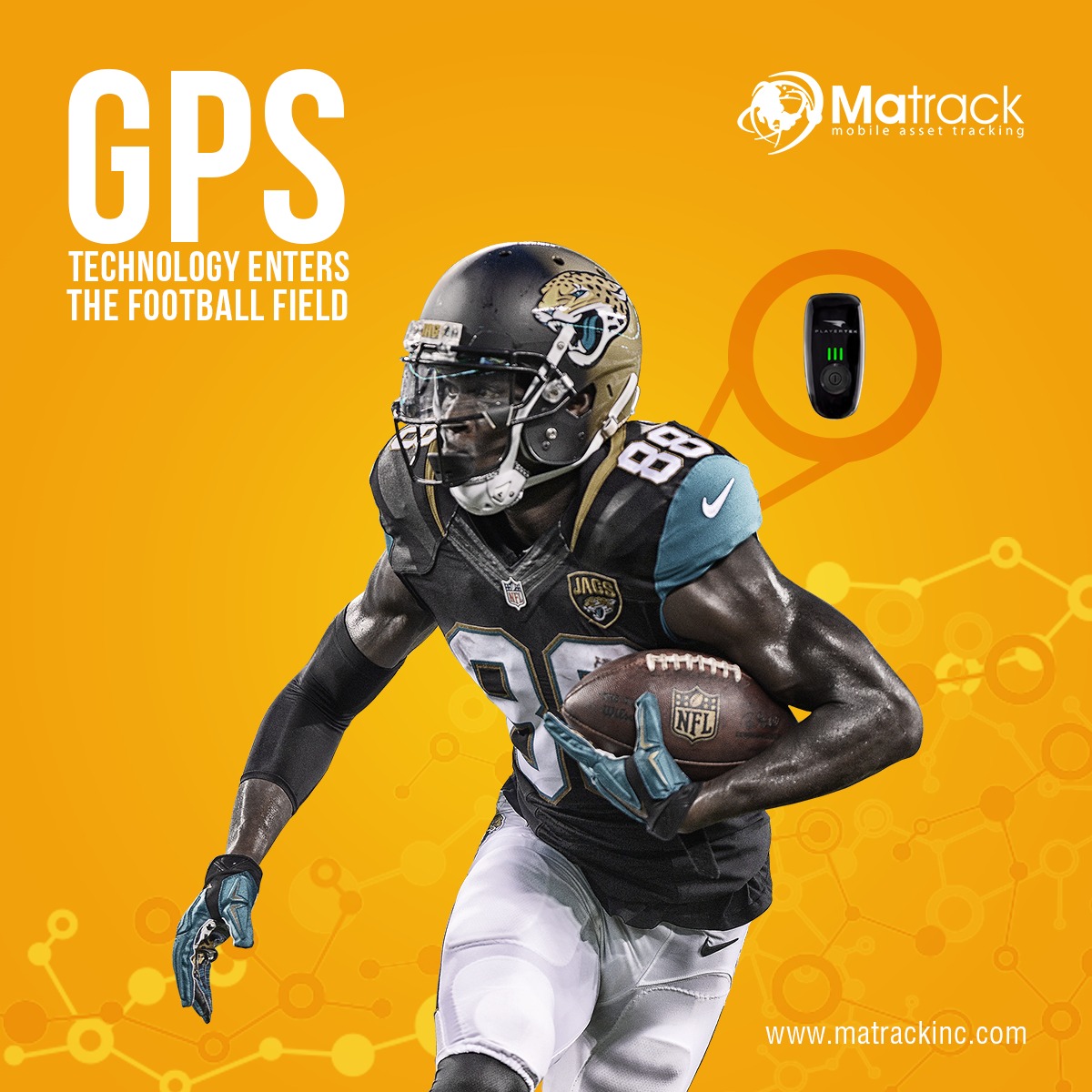 GPS Technology Enters the Football Field