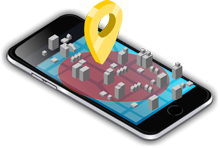 Geo Fencing to alert theft and unauthorizes use